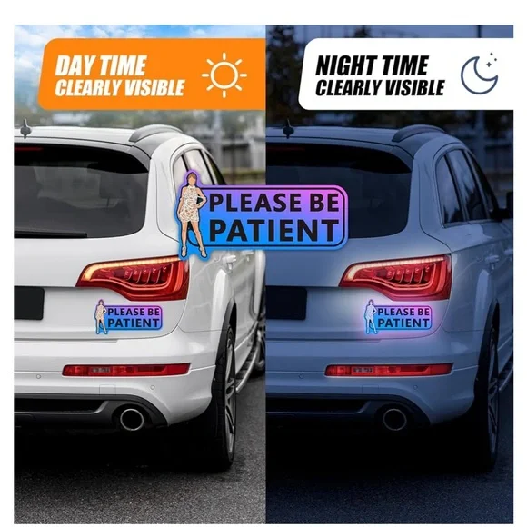 Student Driver Sticker Magnet Set - Picture 4 of 7